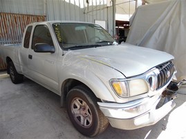 2003 Toyota Tacoma SR5 Silver Extended Cab 2.4L AT 2WD #Z24696